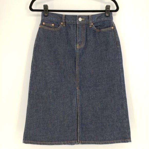 Gap Jeans | Stretch Stretch Denim Skirt - Size 2 - Picture 1 of 6